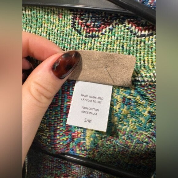 VINTAGE - SCENE WEAVER BUTTERFLY TAPESTRY JACKET - Picture 2 of 7